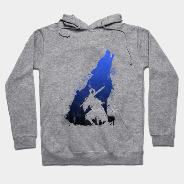 The Walker of Abyss (Version Blue/Black) Hoodie by Taki93